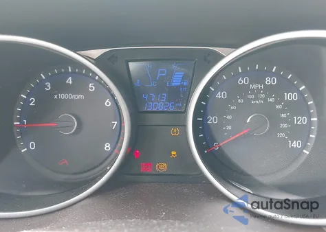 2013 Hyundai Tucson Gls from USA, damaged, VIN KM8JUCAC4DU667554